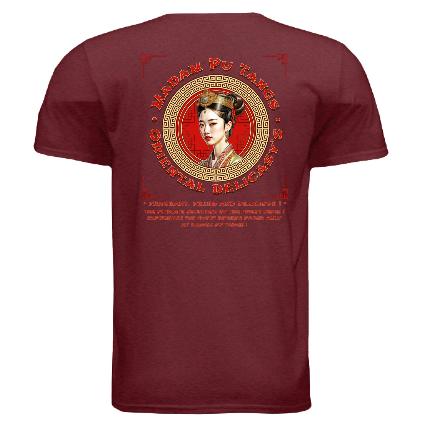 ANTIQUE CHERRY RED - BACK
