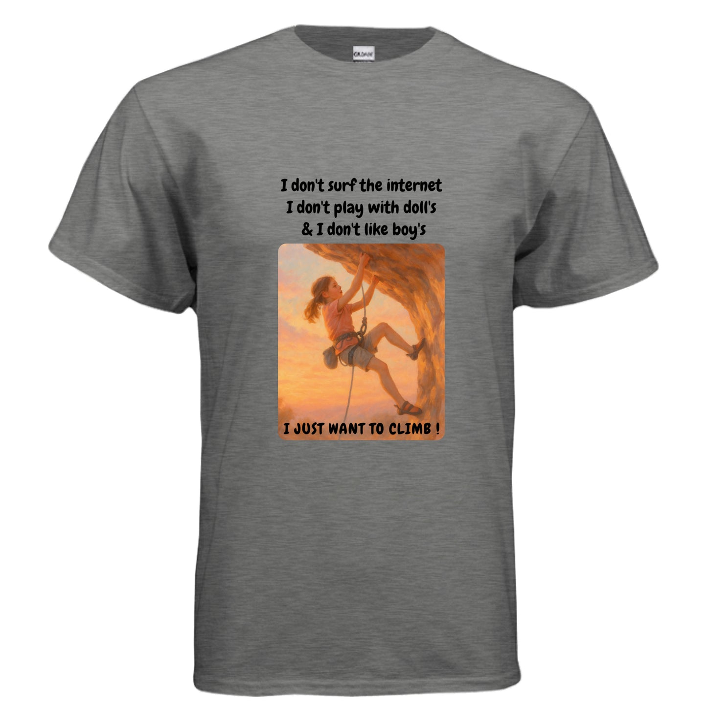 GRAPHITE HEATHER - FRONT