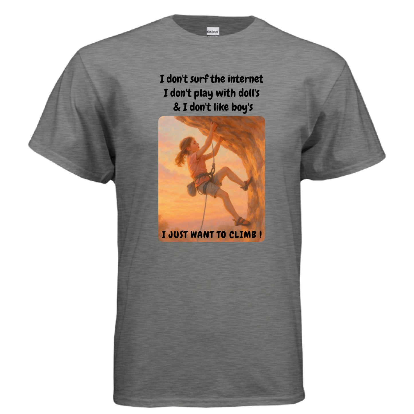 GRAPHITE HEATHER - FRONT