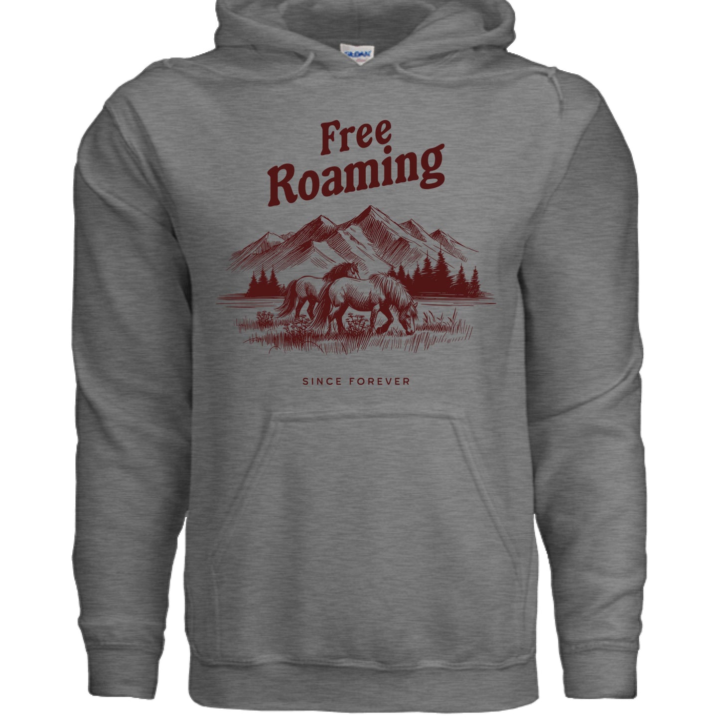 GRAPHITE HEATHER - FRONT