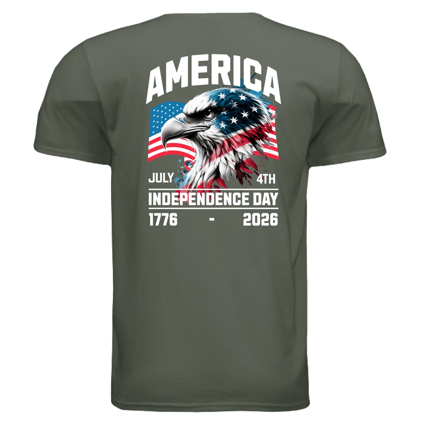 MILITARY GREEN - BACK