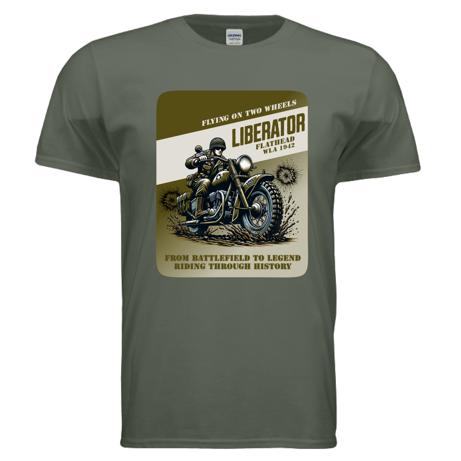 MILITARY GREEN - FRONT