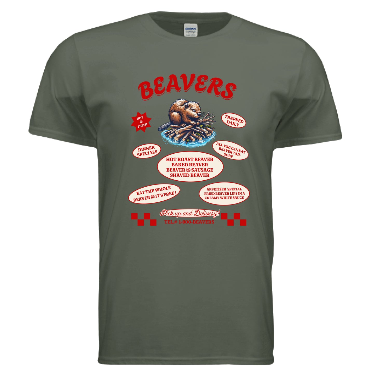 MILITARY GREEN - FRONT