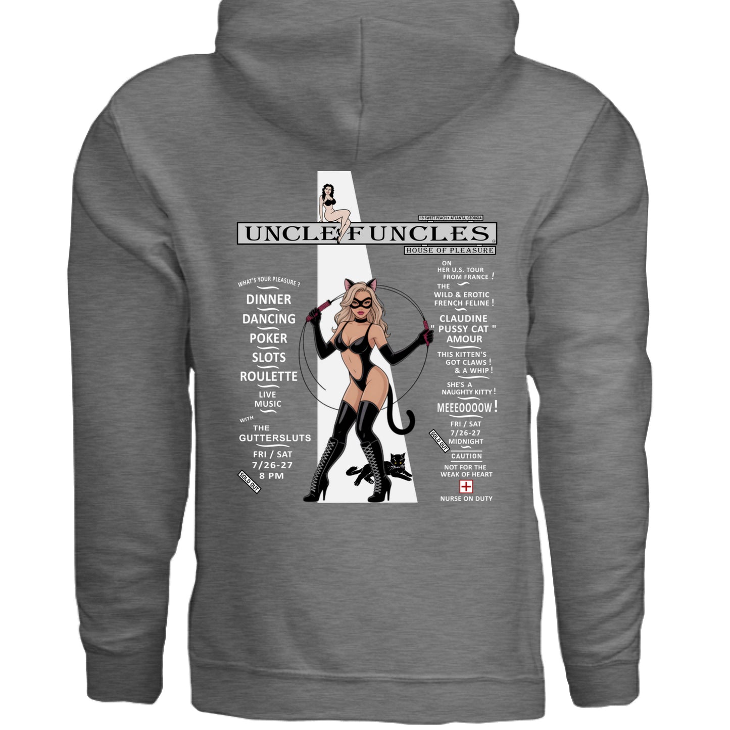 GRAPHITE HEATHER - BACK