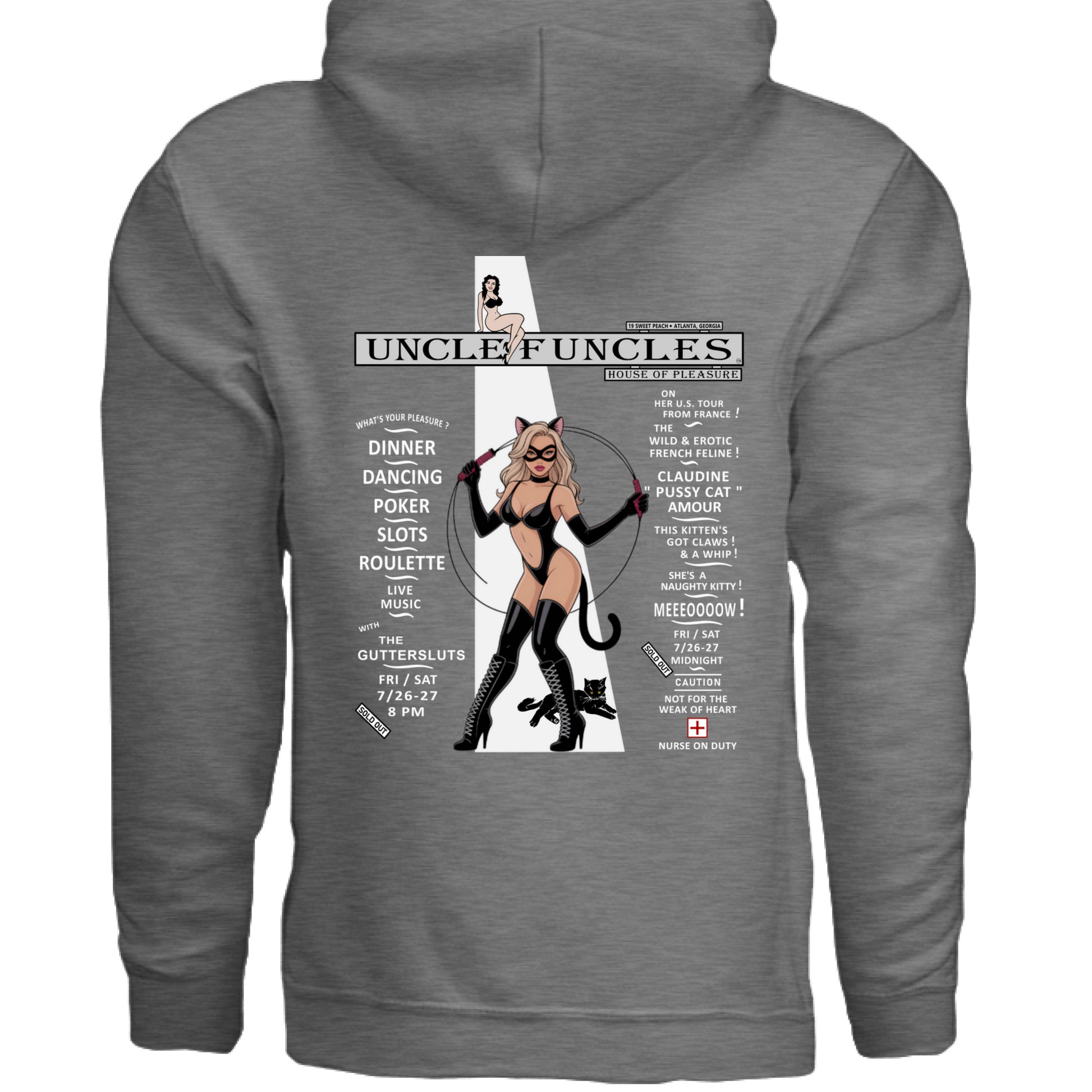 GRAPHITE HEATHER - BACK