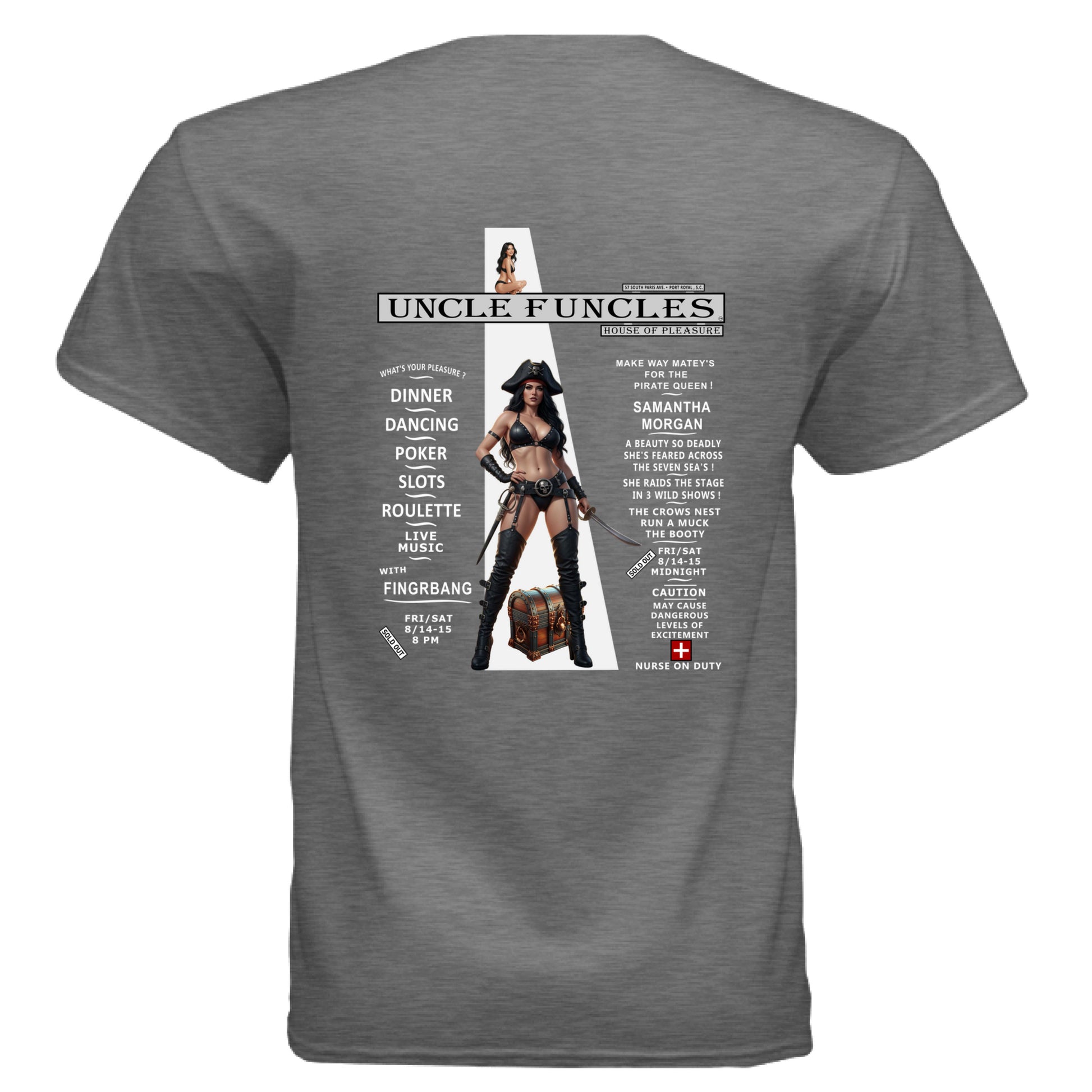 GRAPHITE HEATHER - BACK