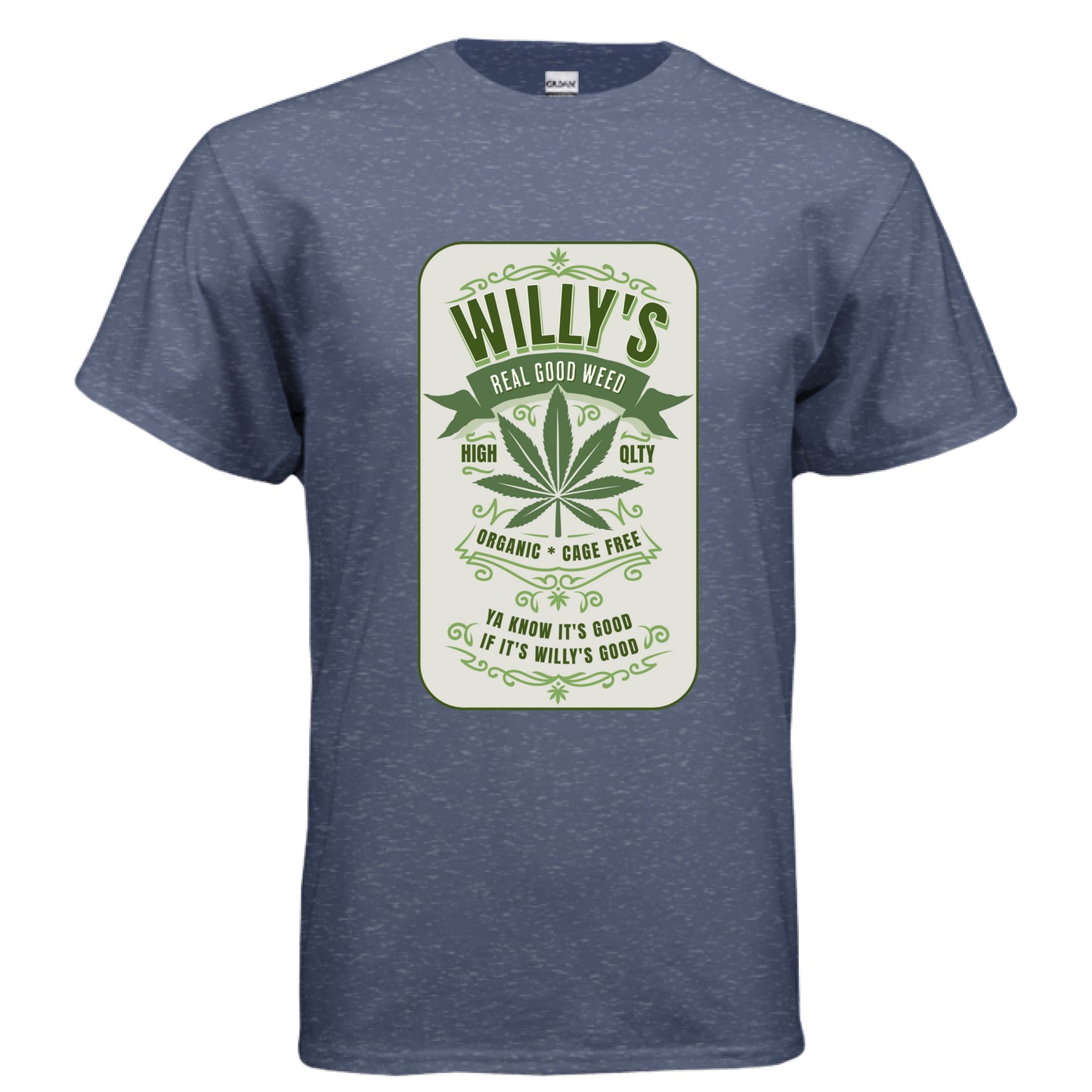 Heather Sport Dark Navy - FRONT