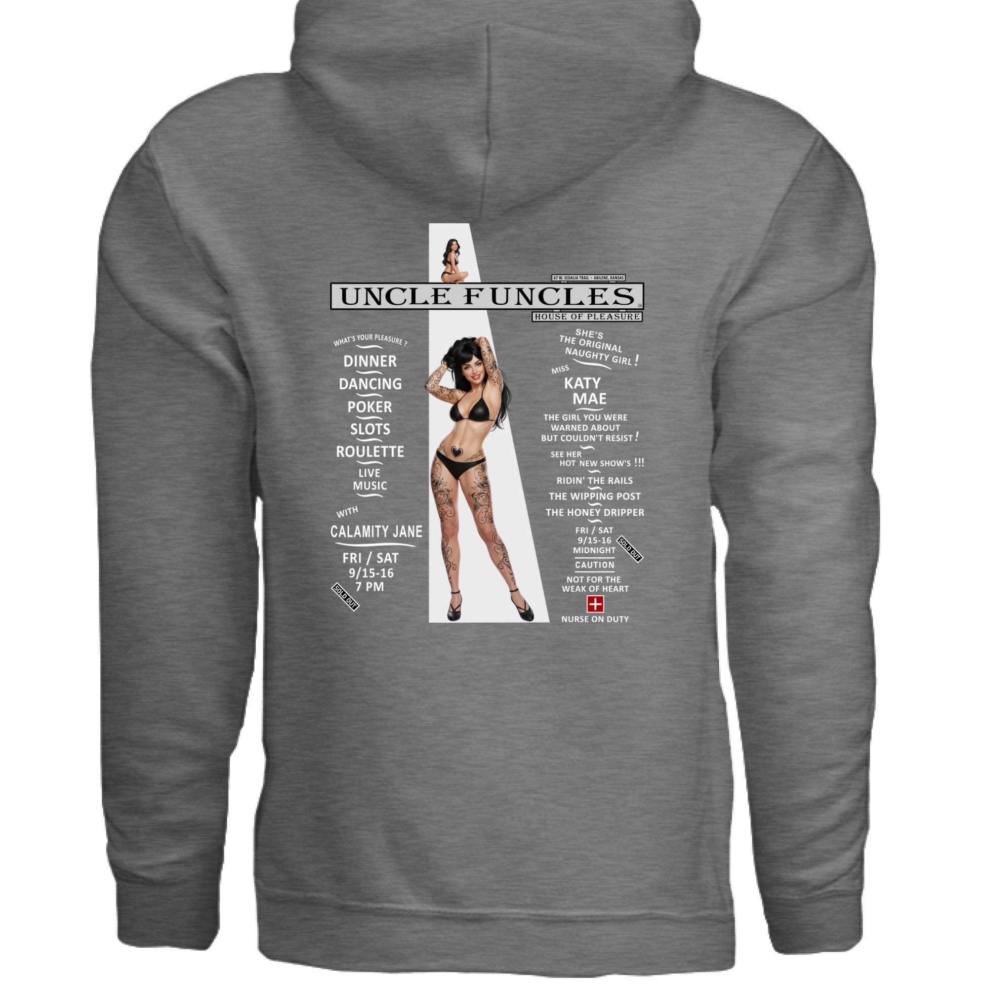 GRAPHITE HEATHER - BACK