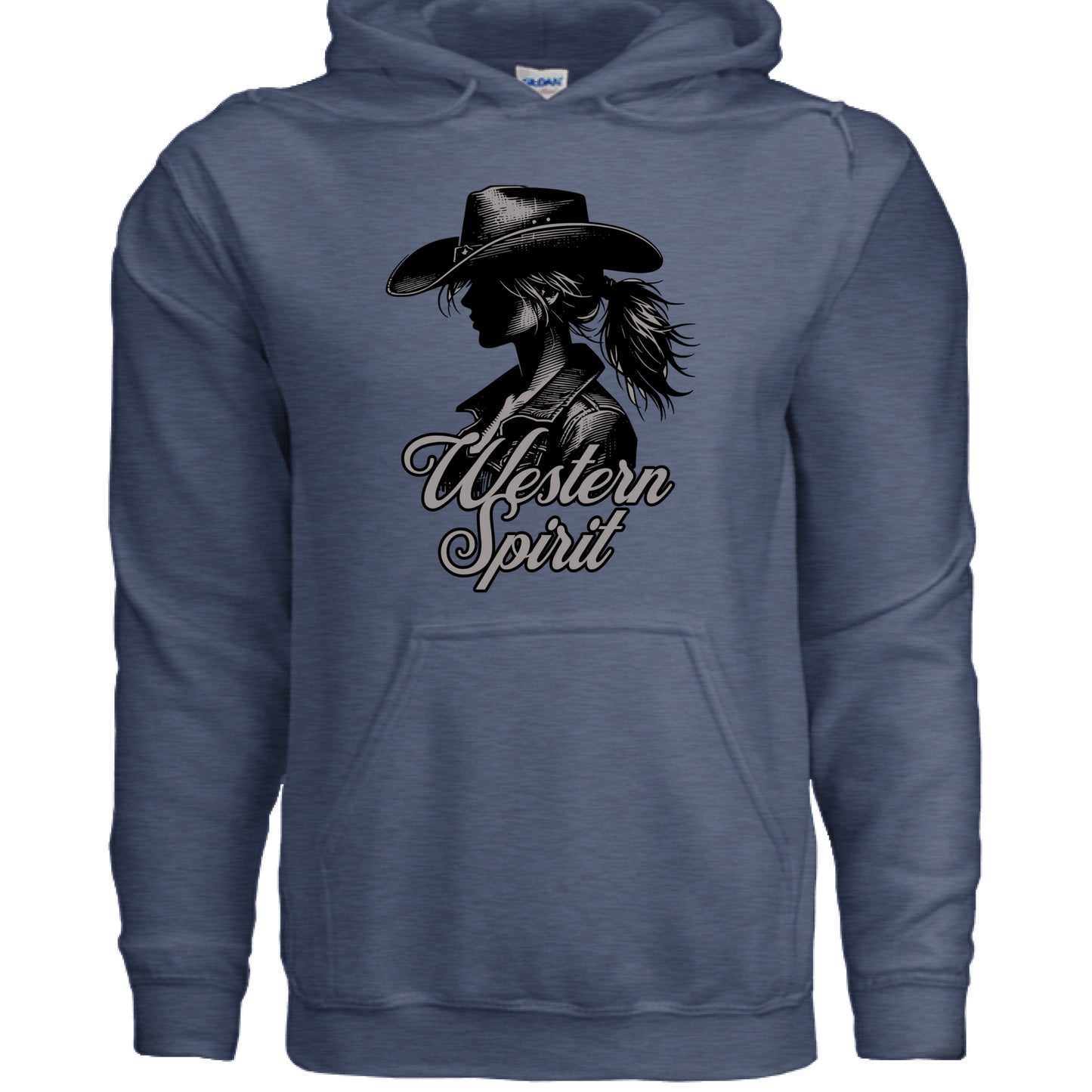 Heather Sport Dark Navy - FRONT