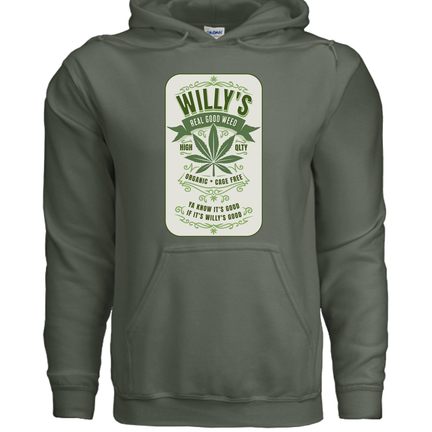 MILITARY GREEN - FRONT