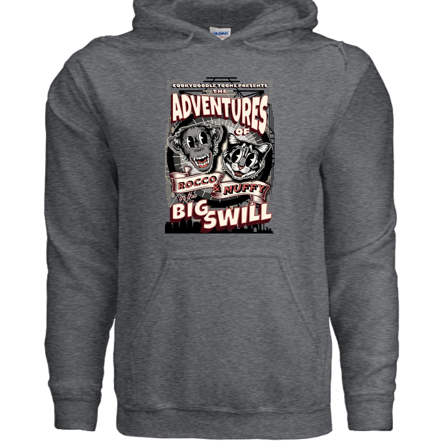 DARK HEATHER - FRONT