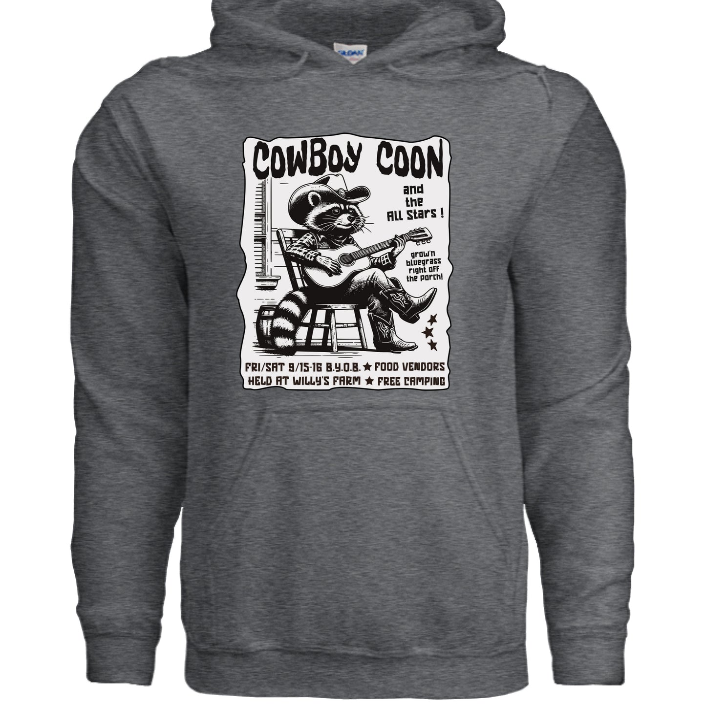 DARK HEATHER - FRONT