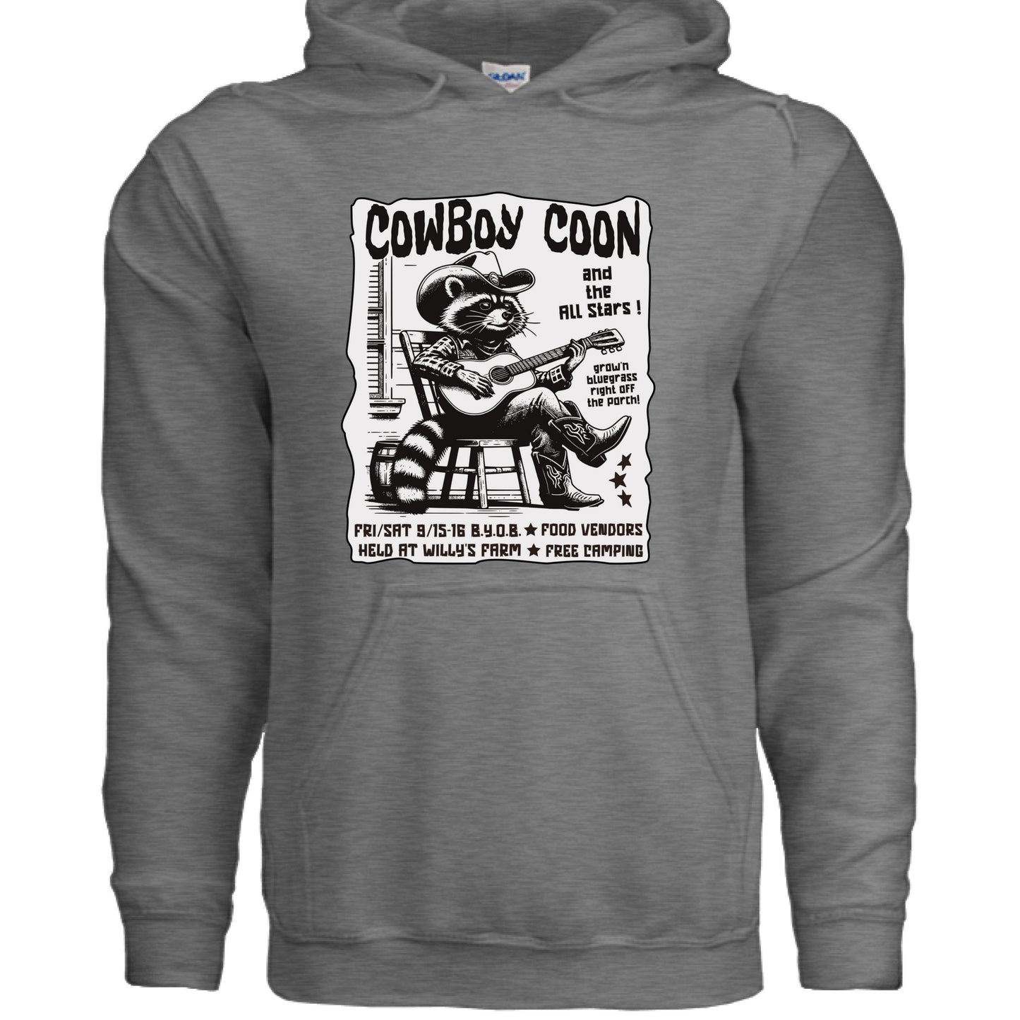 GRAPHITE HEATHER - FRONT