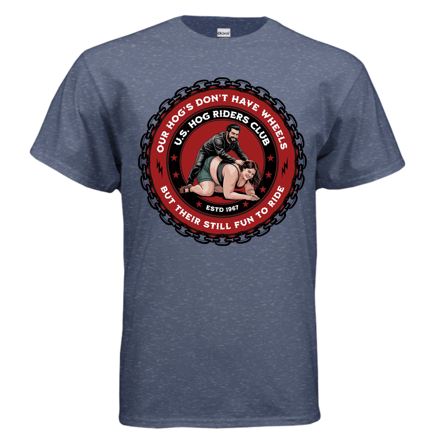 Heather Sport Dark Navy - FRONT