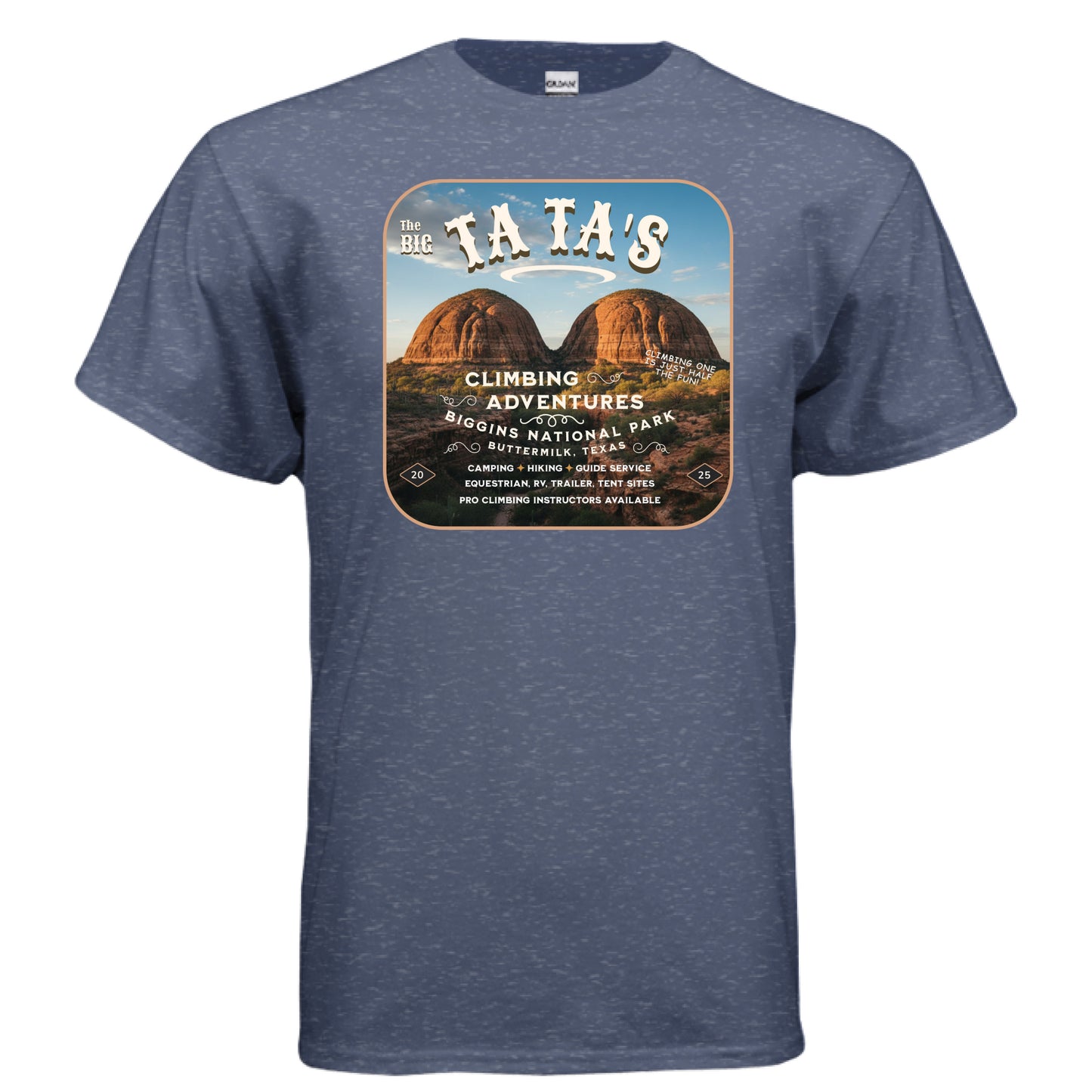 Heather Sport Dark Navy - FRONT