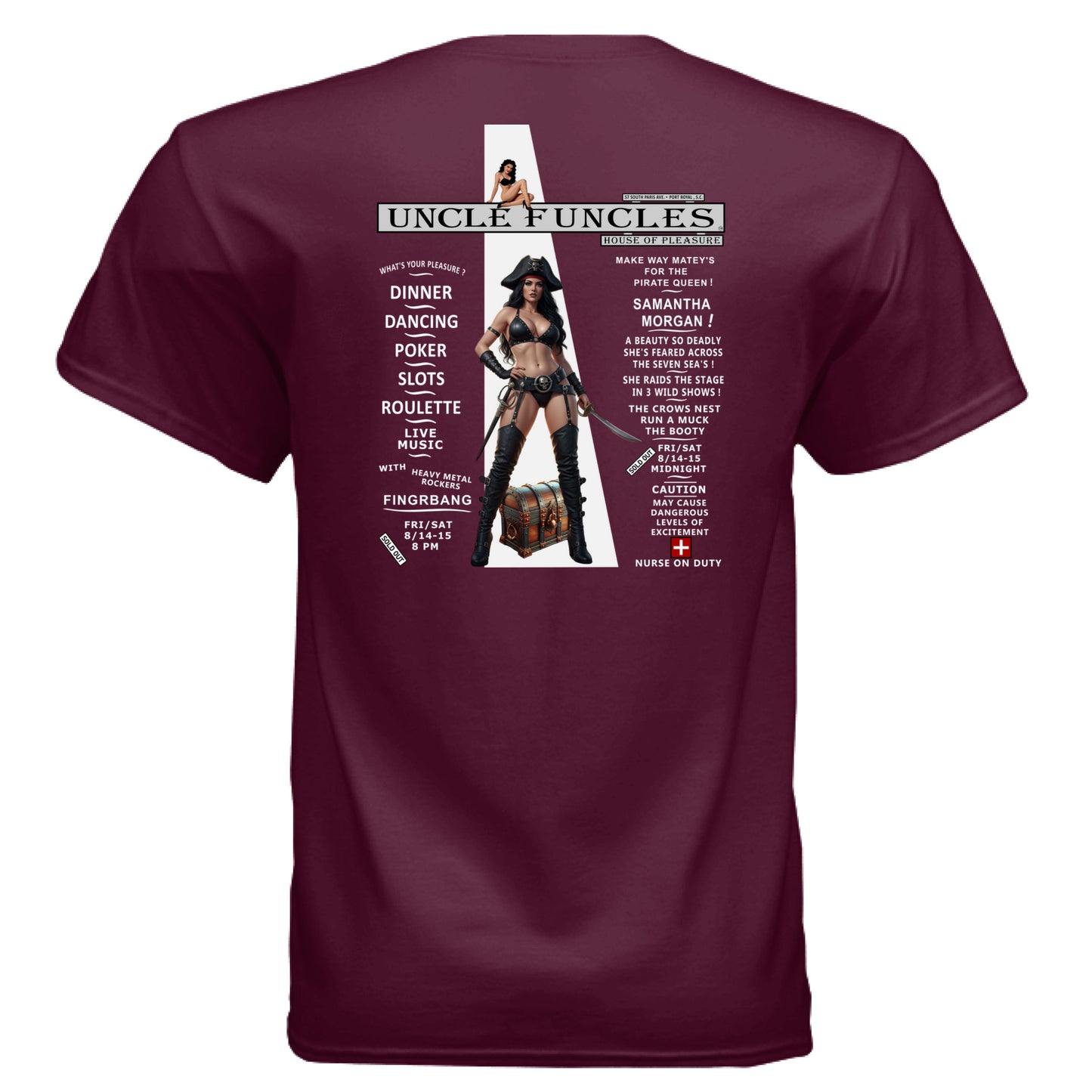 MAROON - BACK