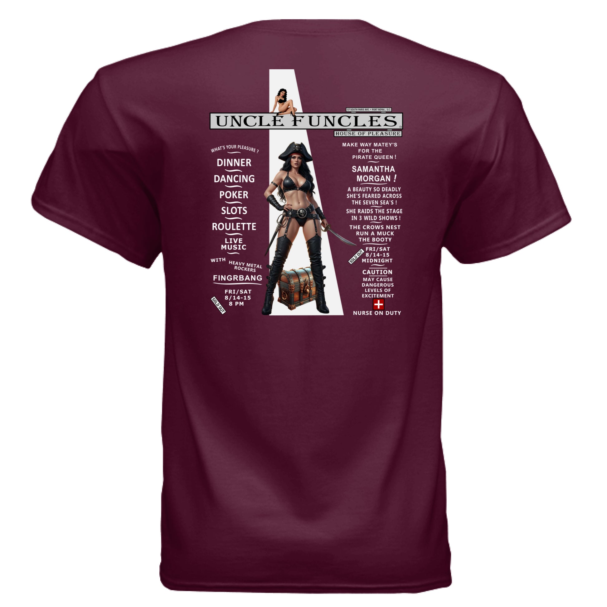MAROON - BACK