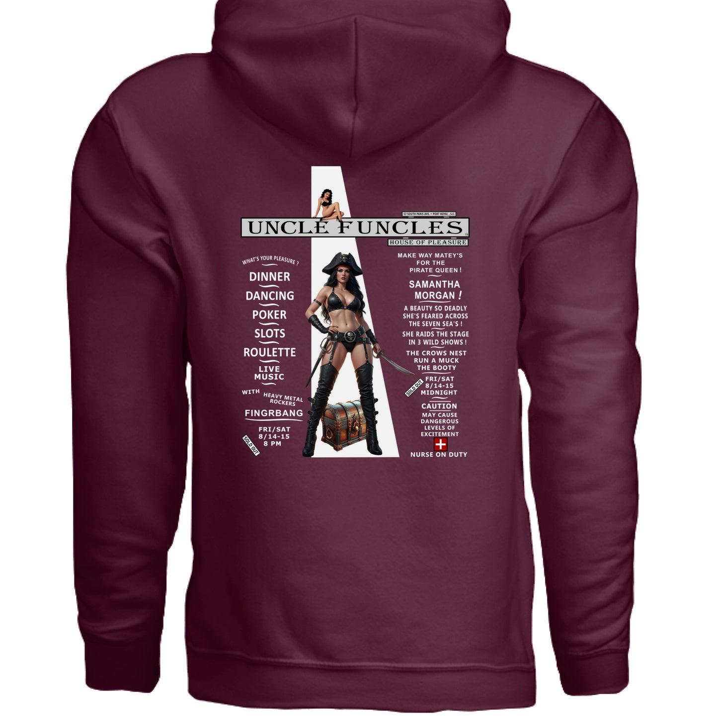 MAROON - BACK