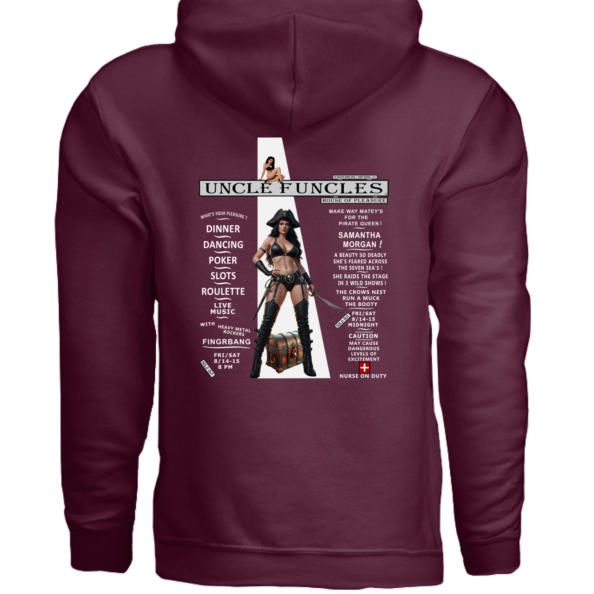 MAROON - BACK