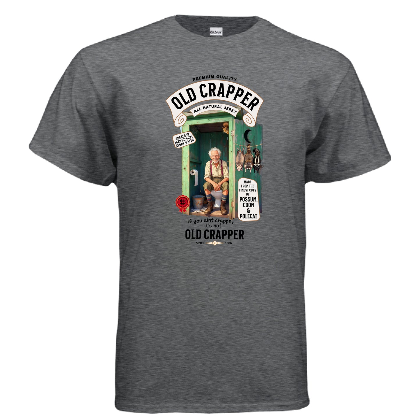 DARK HEATHER - FRONT