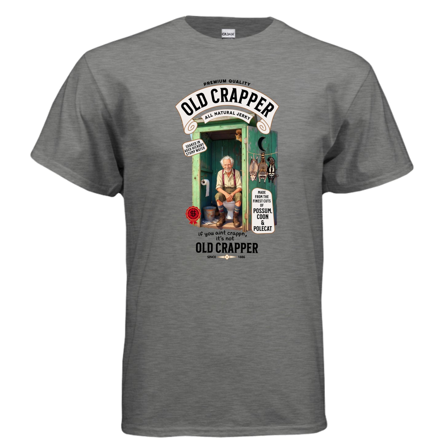 GRAPHITE HEATHER - FRONT