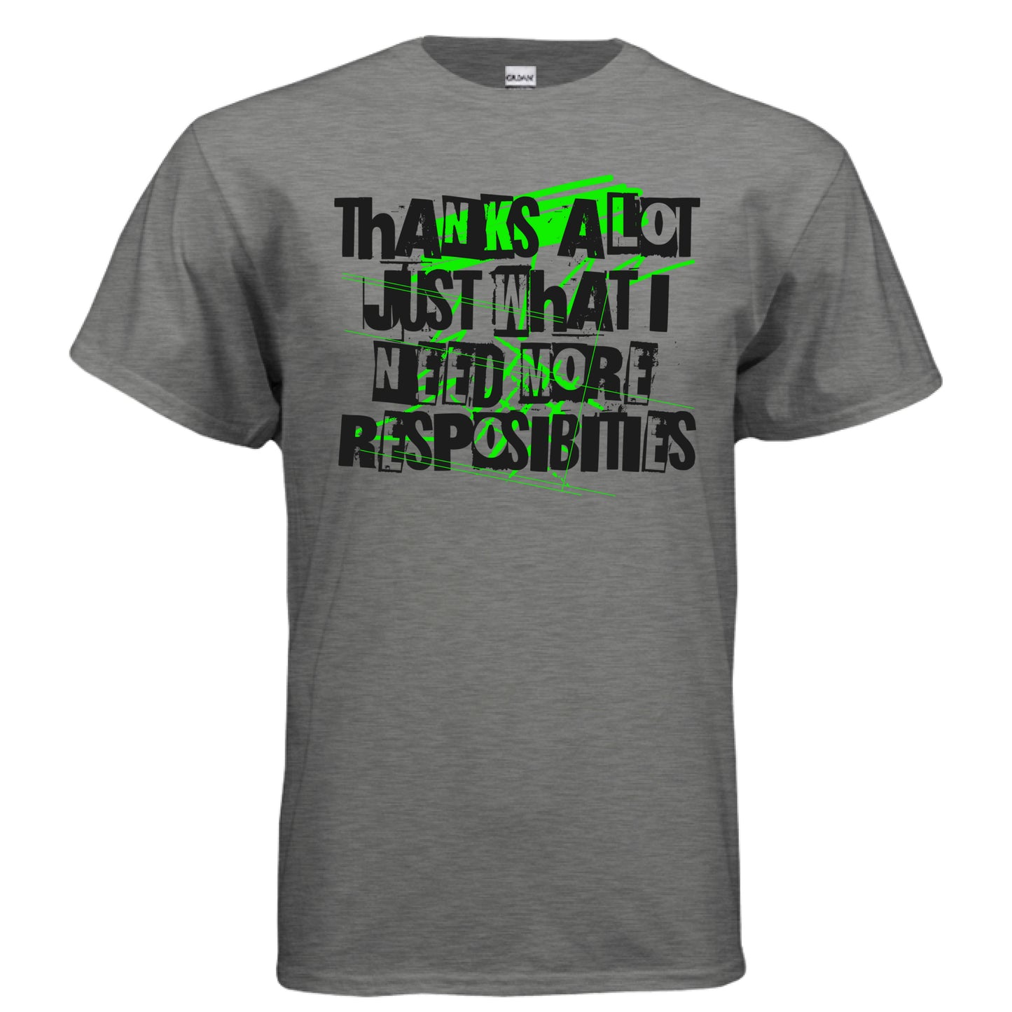 GRAPHITE HEATHER - FRONT