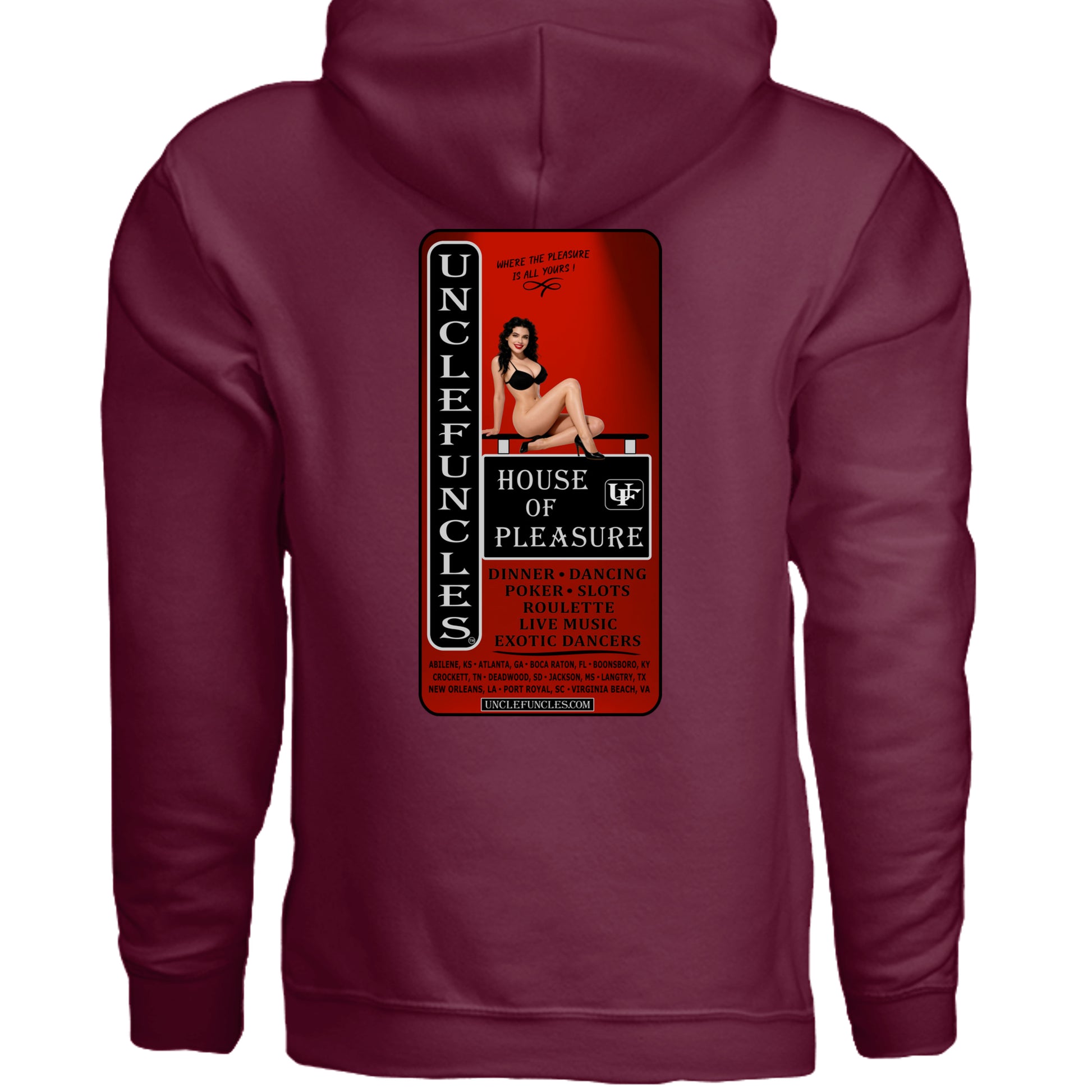 MAROON - G185 - BACK