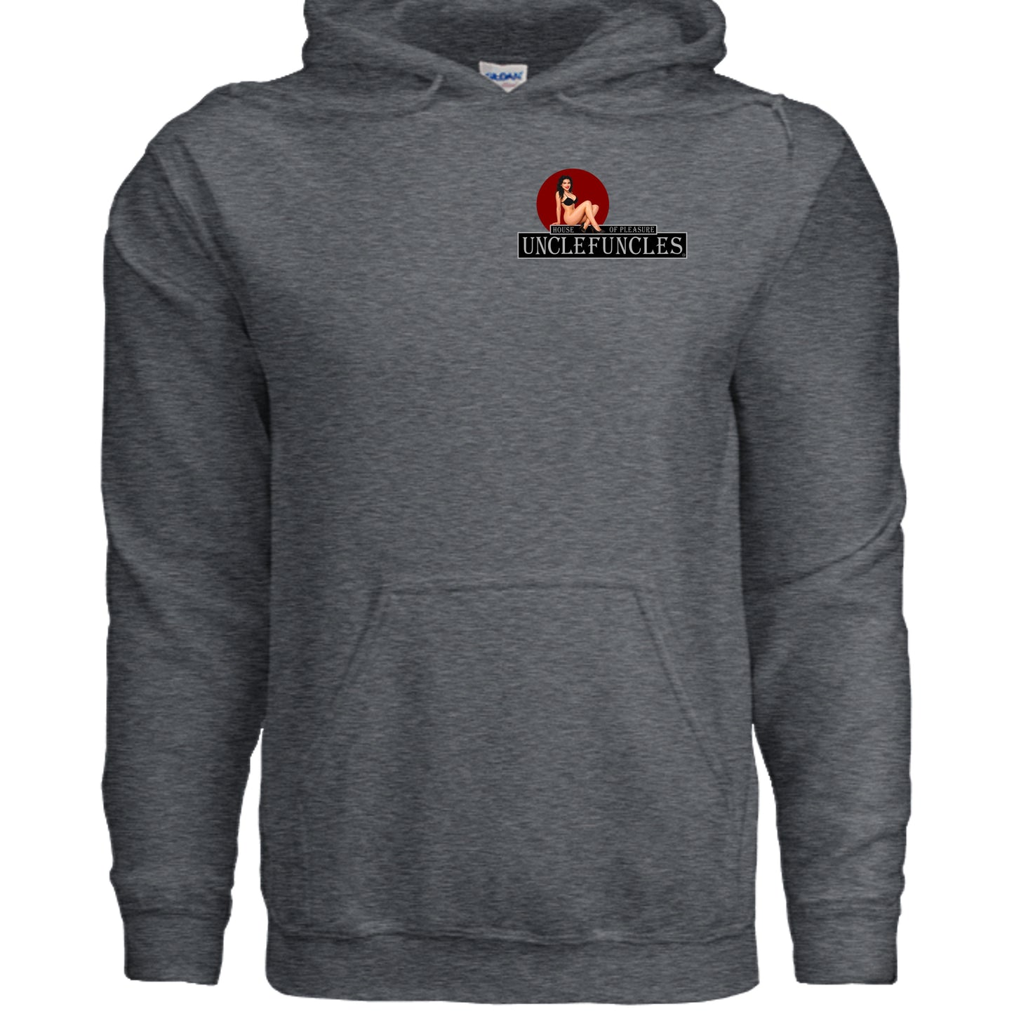 DARK HEATHER - G185 - FRONT