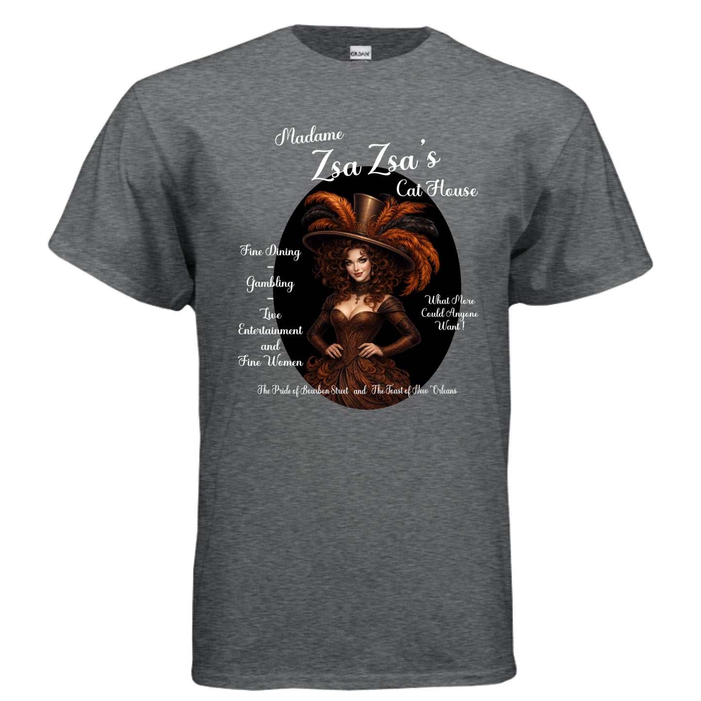 DARK HEATHER - FRONT