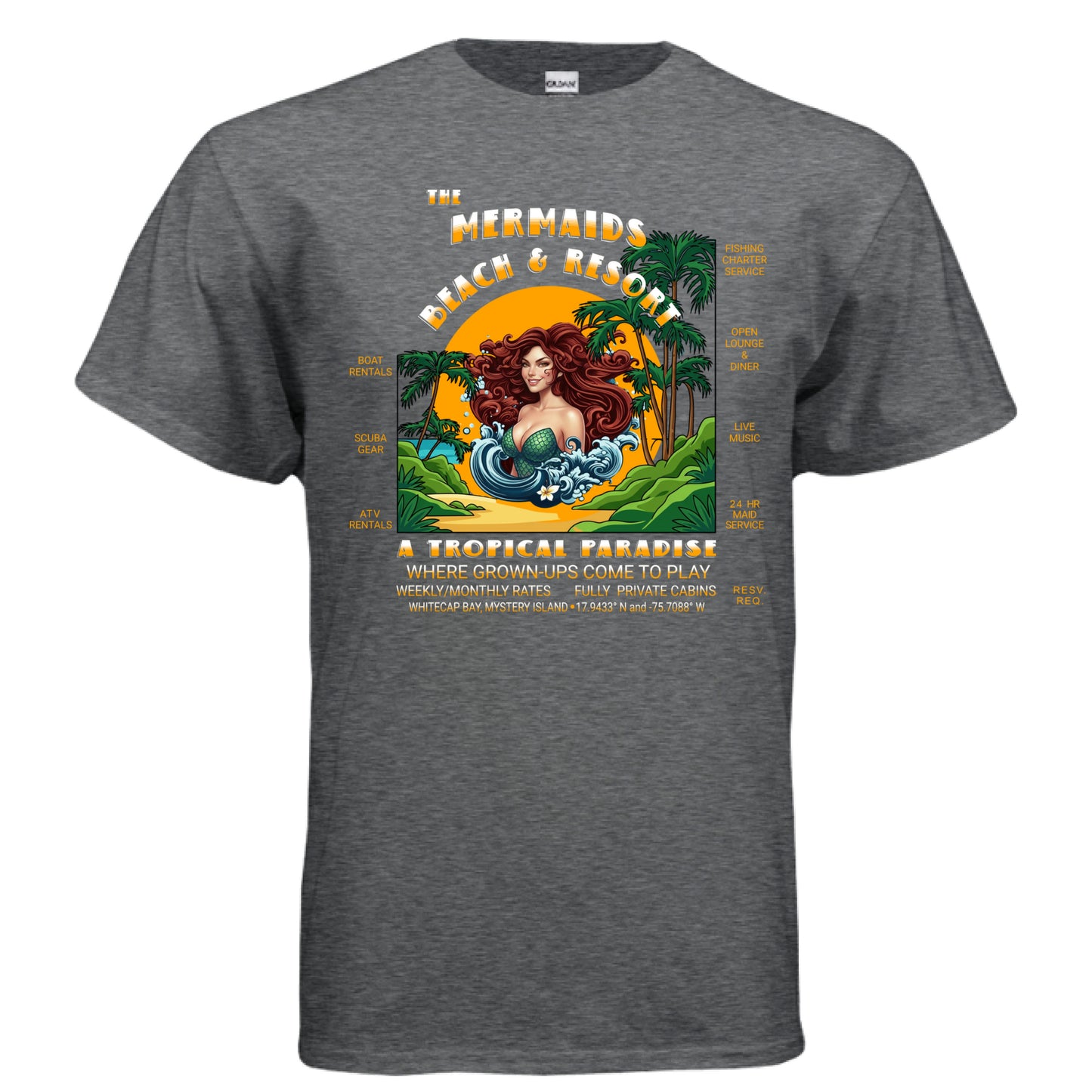DARK HEATHER - FRONT