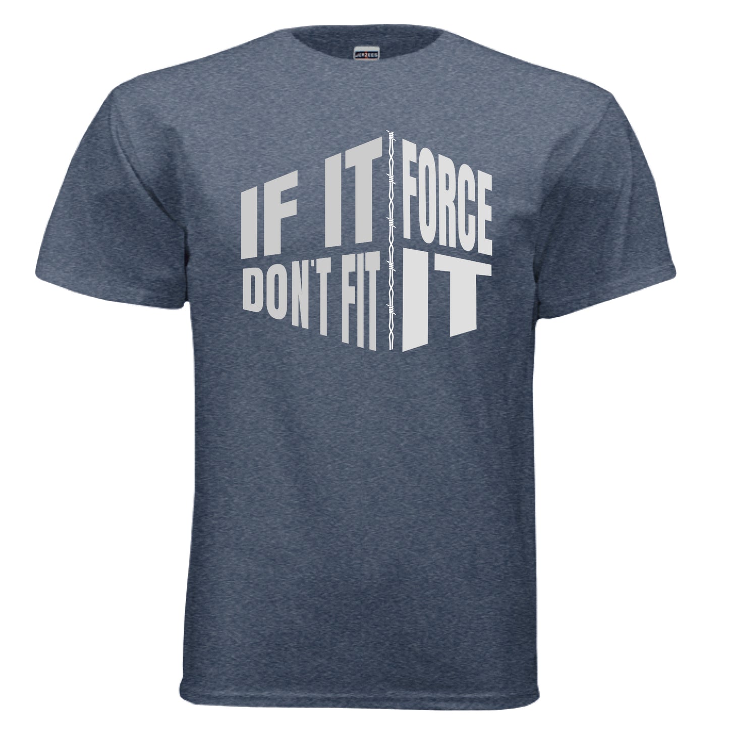 Vintage Heather Navy - FRONT
