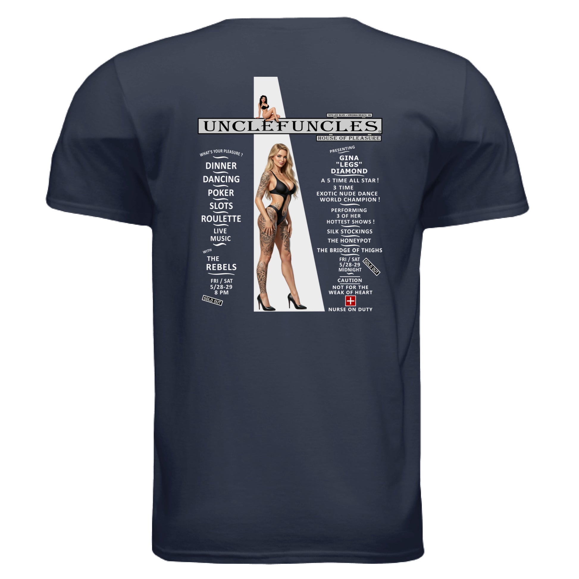 NAVY - G640 - BACK