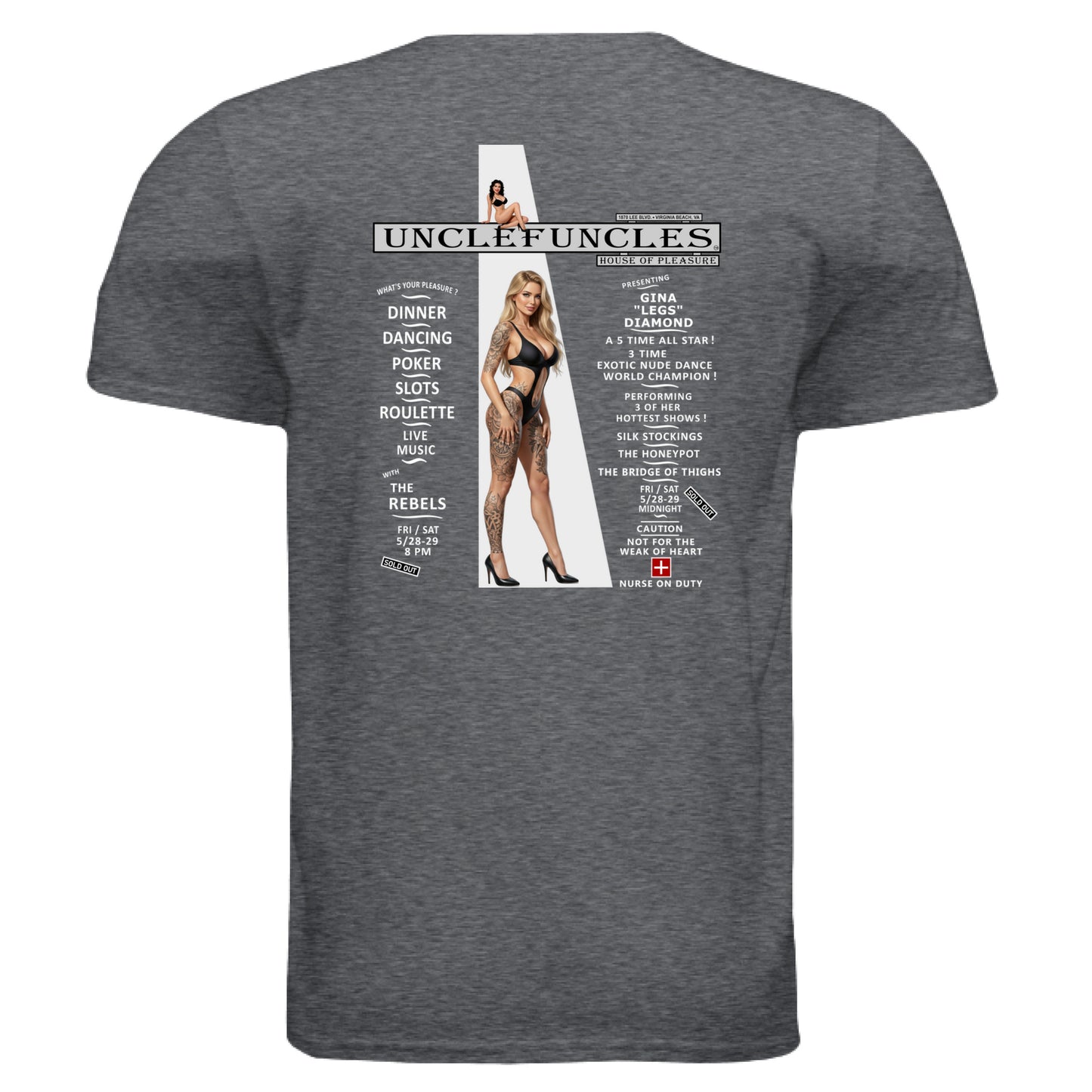 DARK HEATHER - G640 - BACK