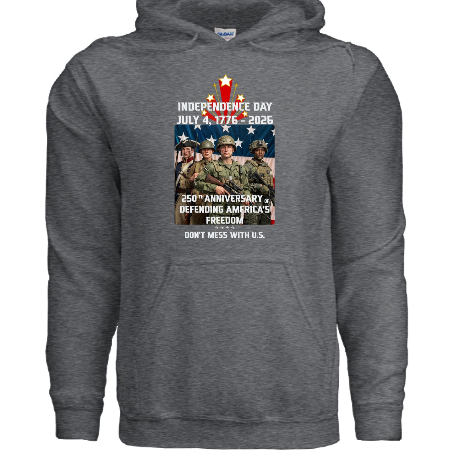 DARK HEATHER - FRONT