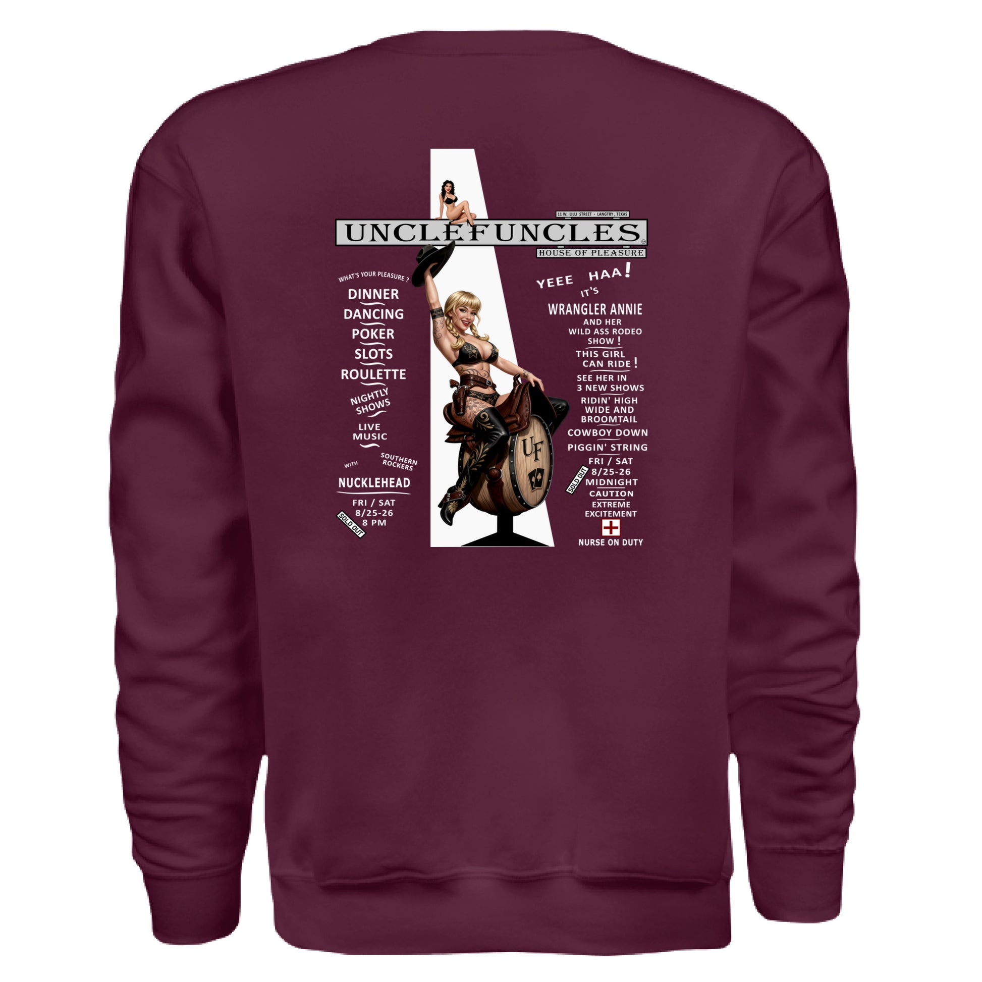 MAROON - G180 - BACK