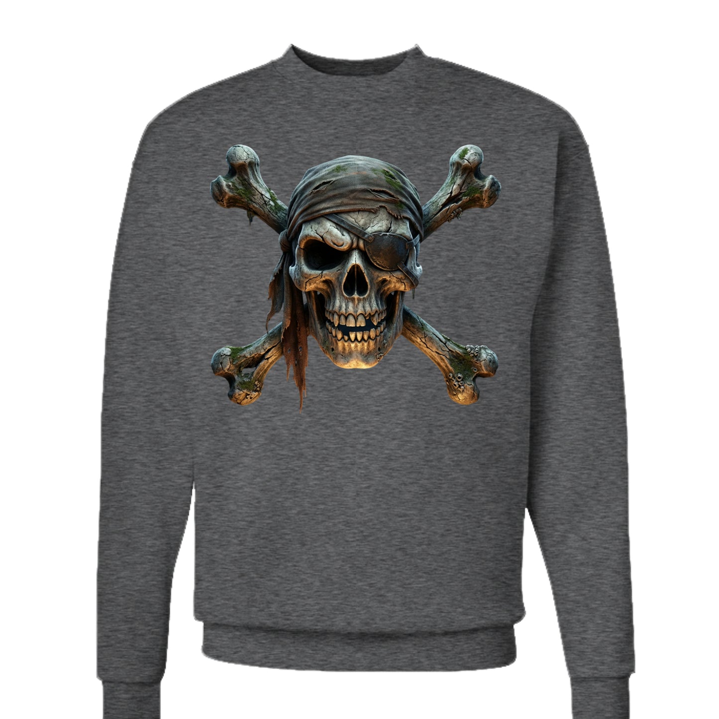 CHARCOAL HEATHER - P1607 - FRONT