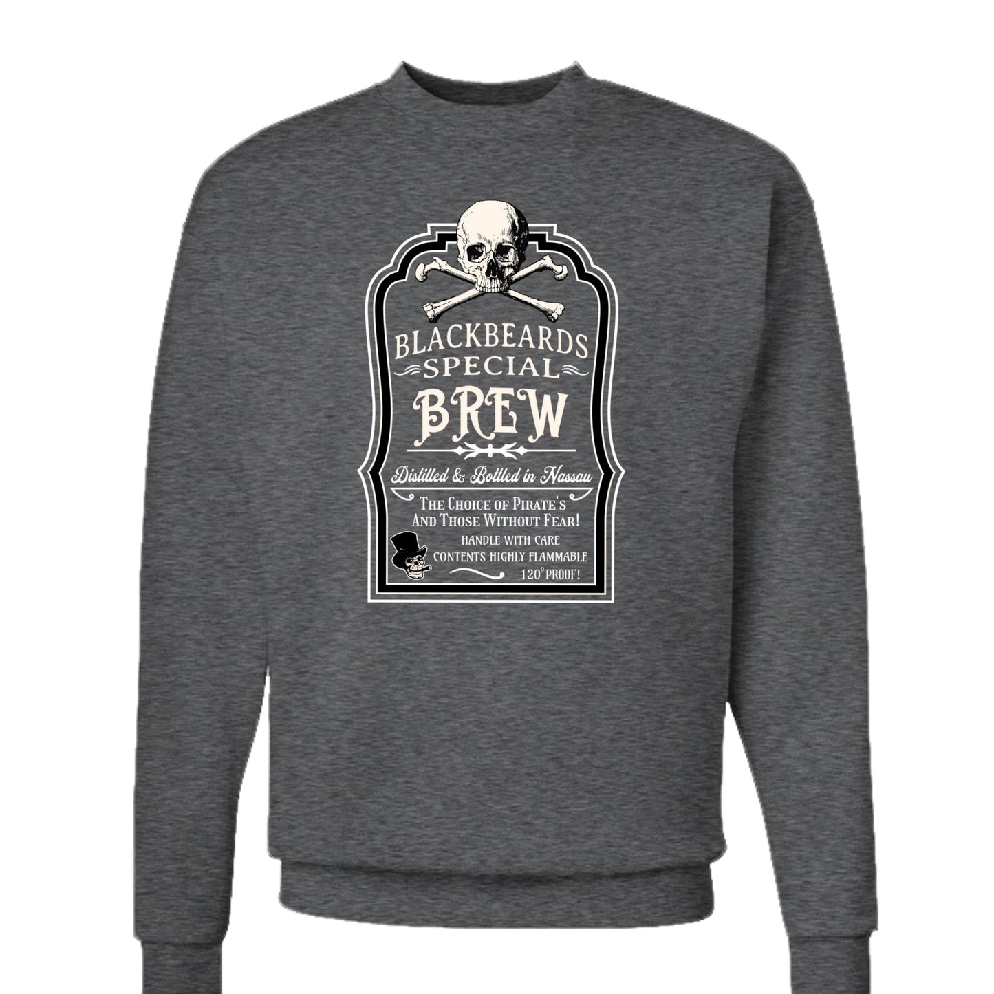 CHARCOAL HEATHER - P1607 - FRONT