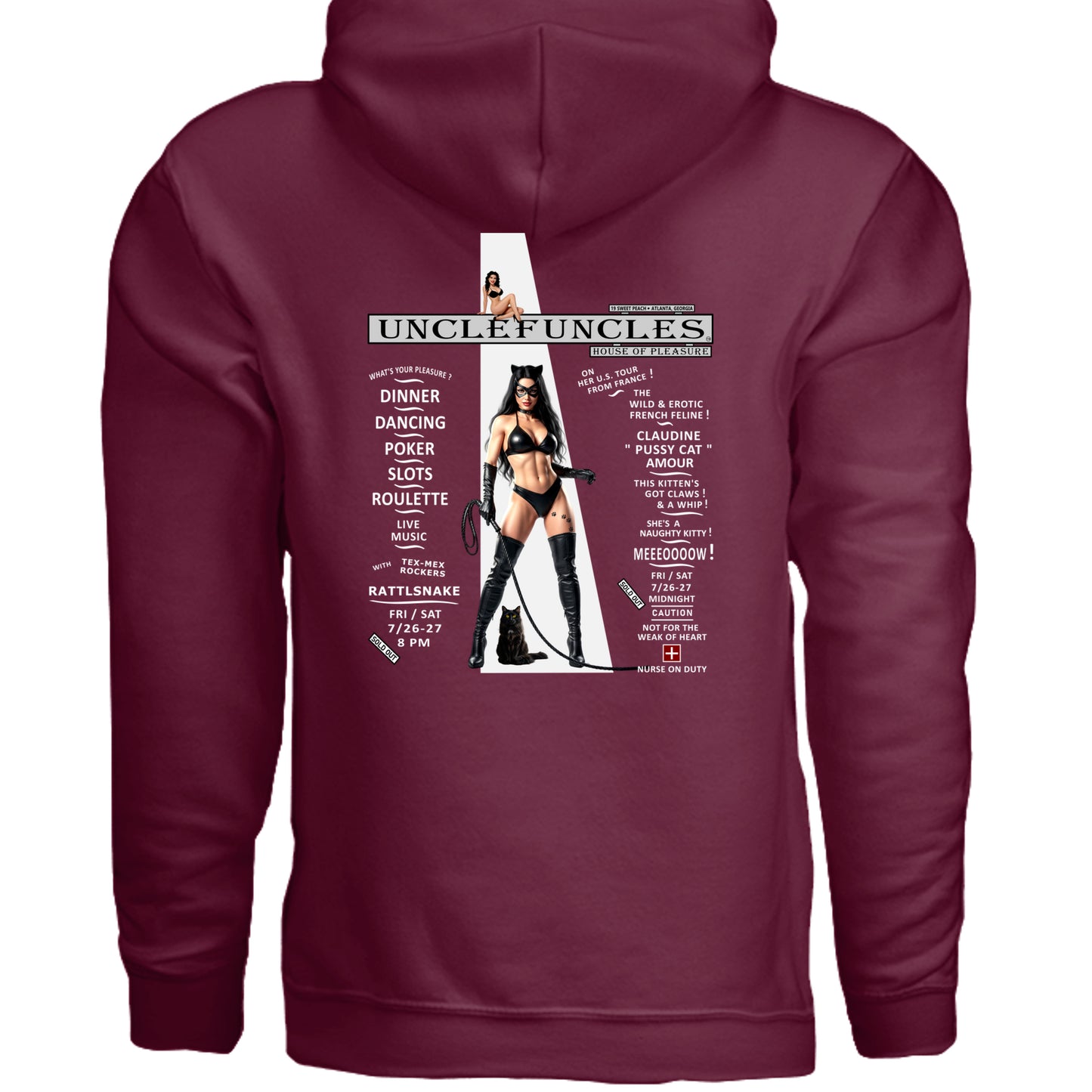 MAROON - G185 - BACK