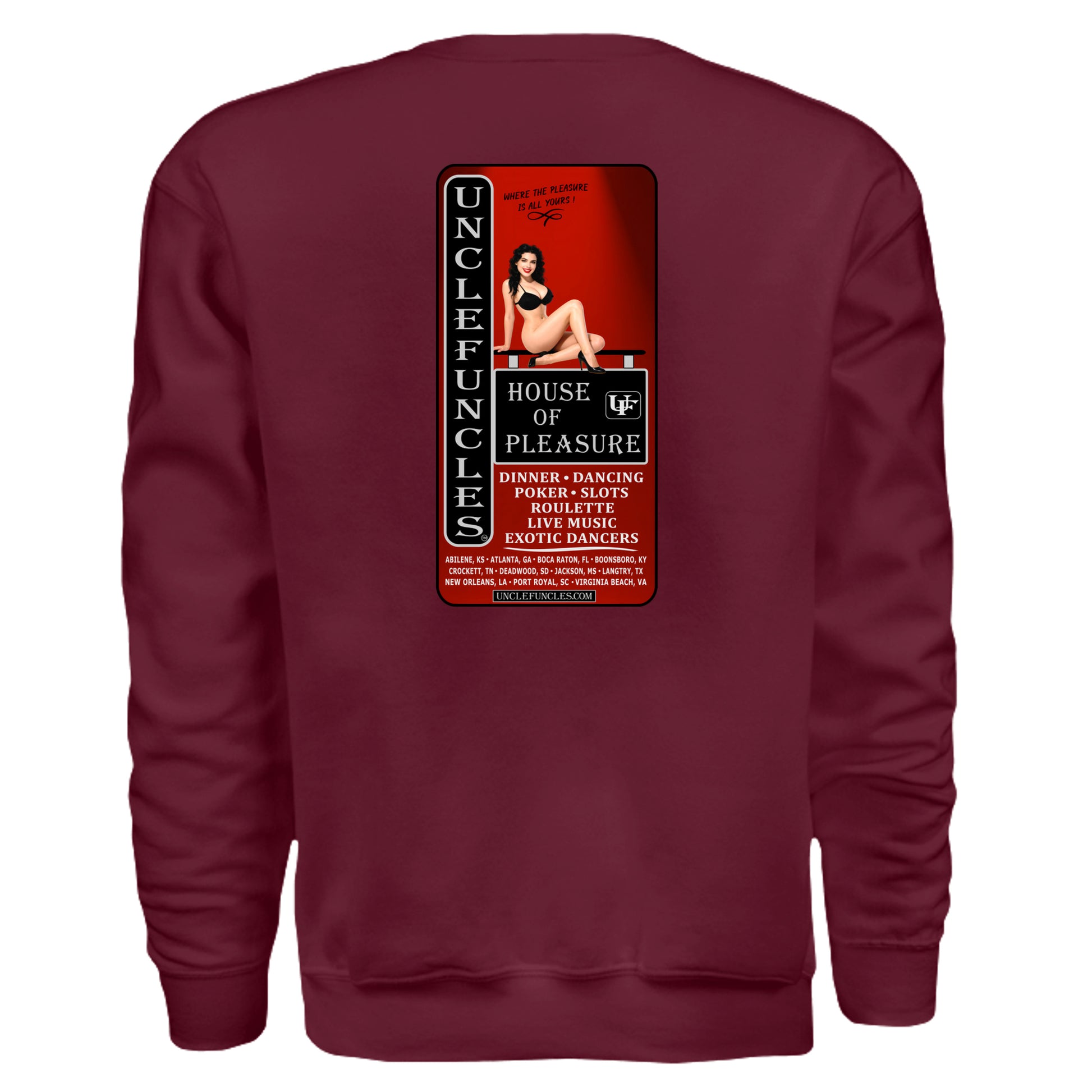 MAROON - G180 - BACK