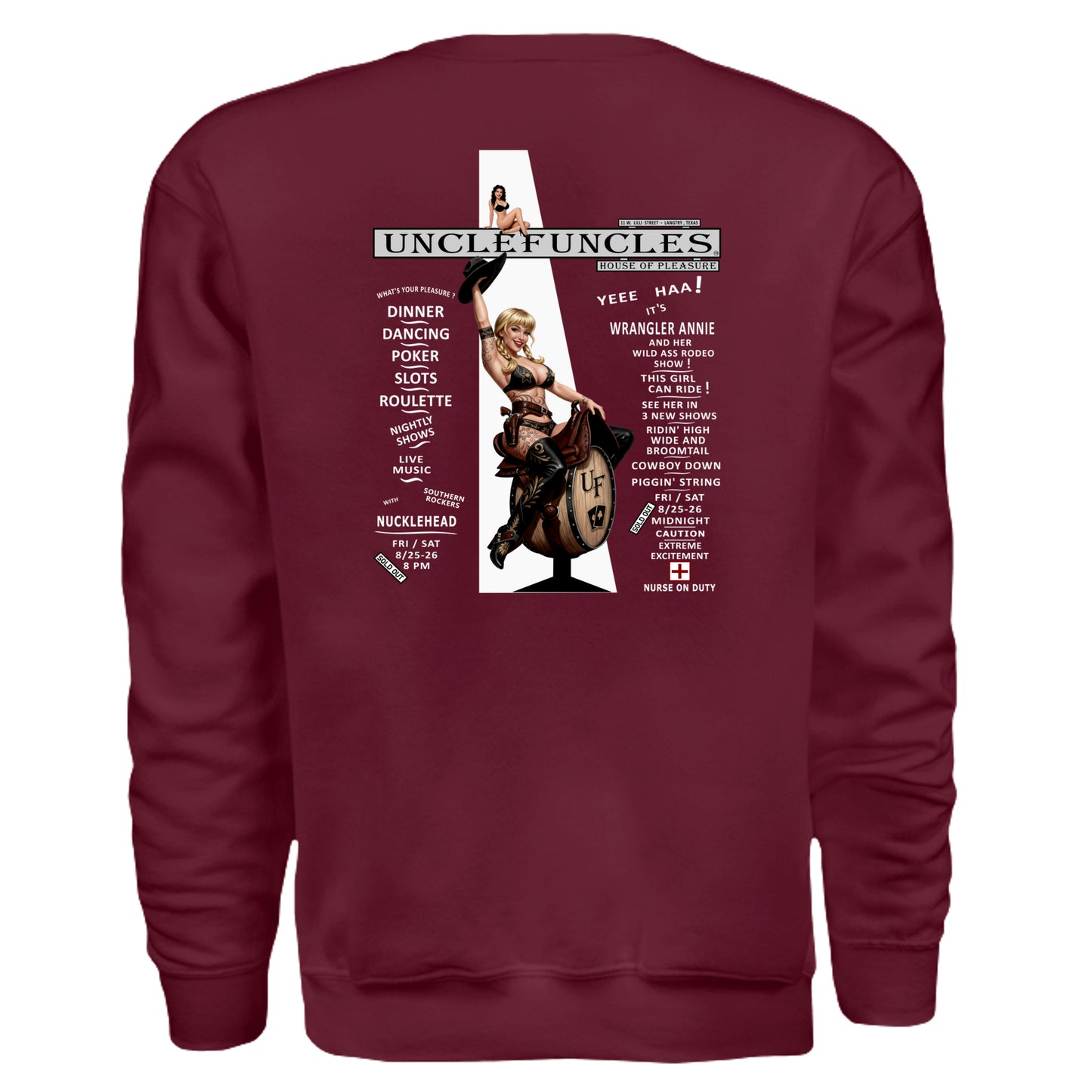MAROON - G180 - BACK