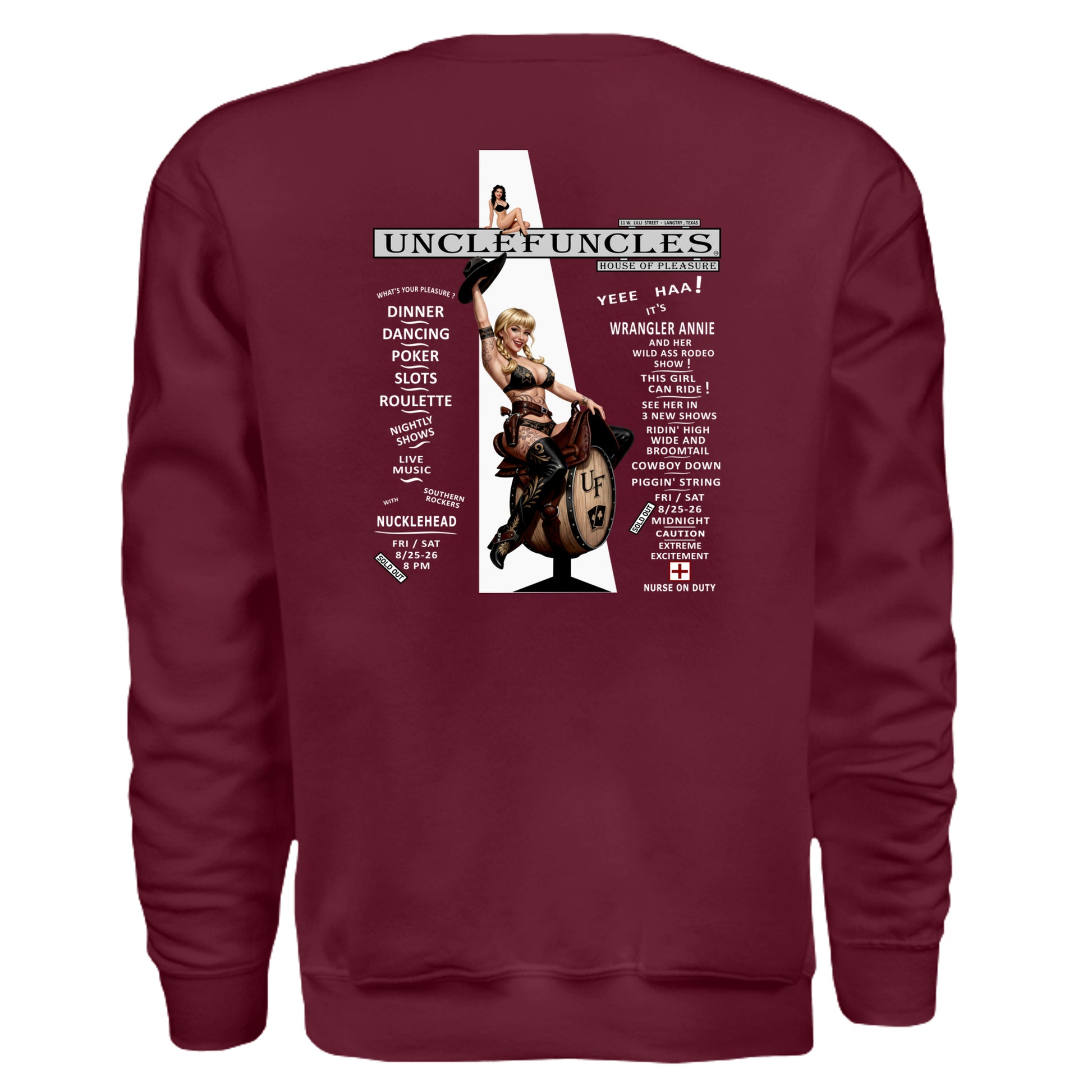 MAROON - G180 - BACK