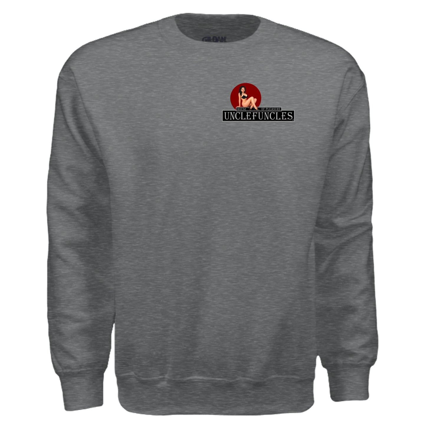 Fan Charcoal Heather - G180 - FRONT