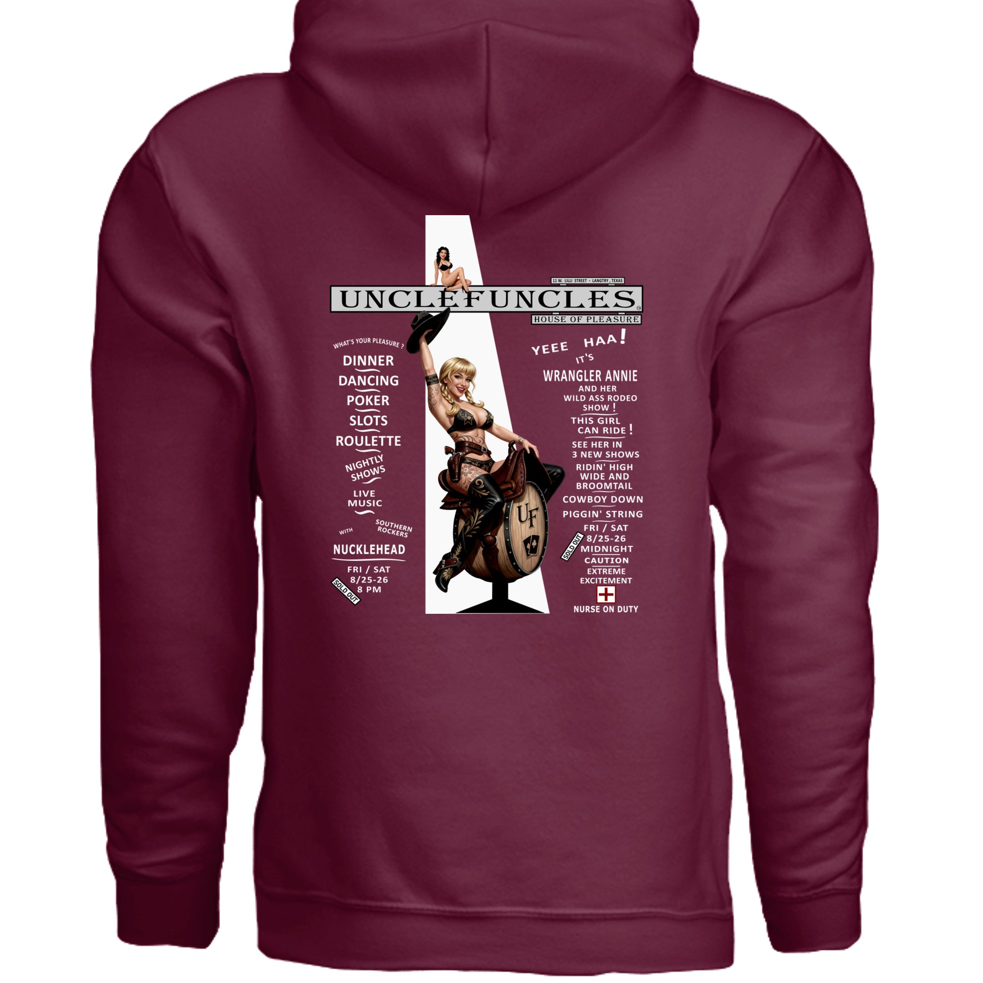 MAROON - G185 - BACK