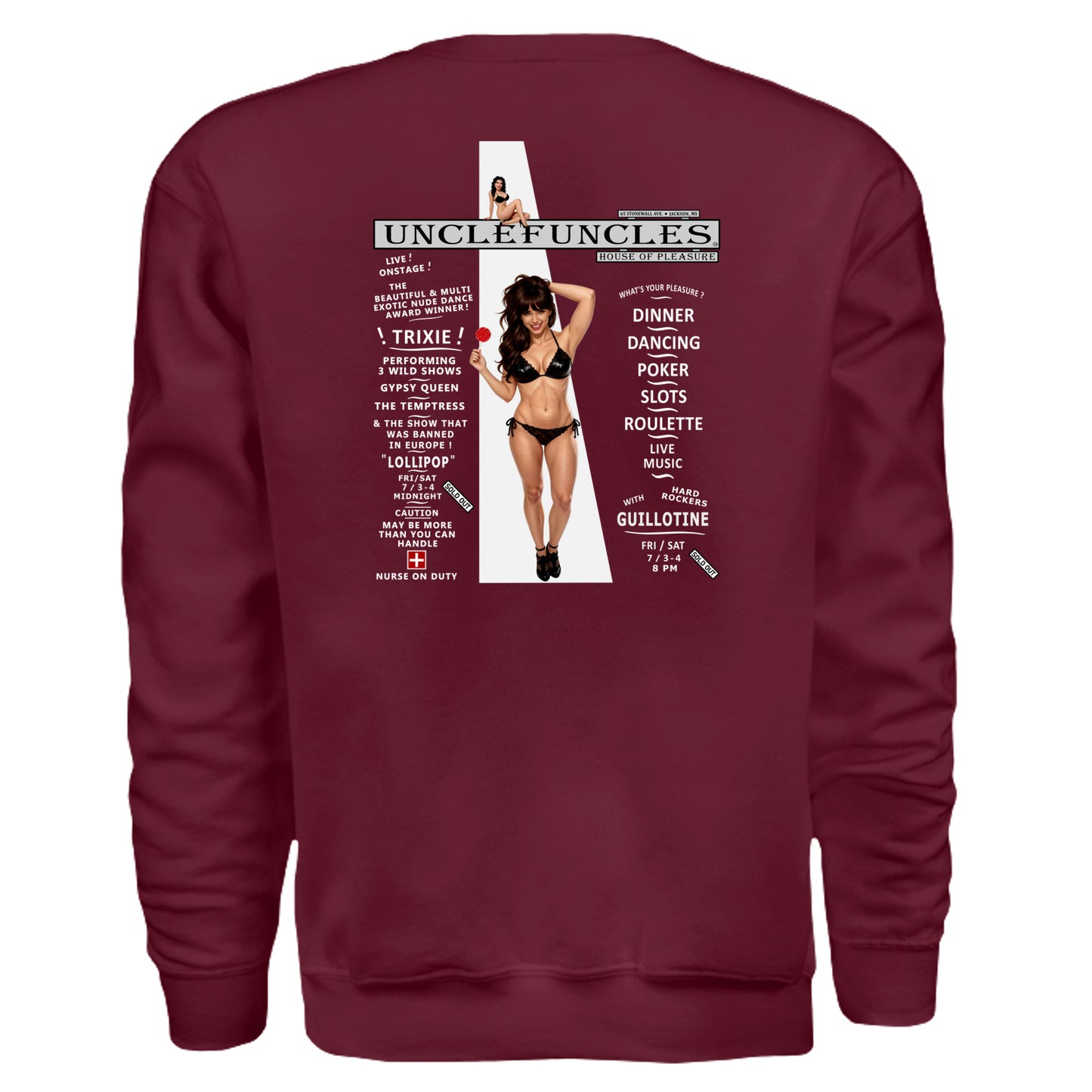 MAROON - G180 - BACK