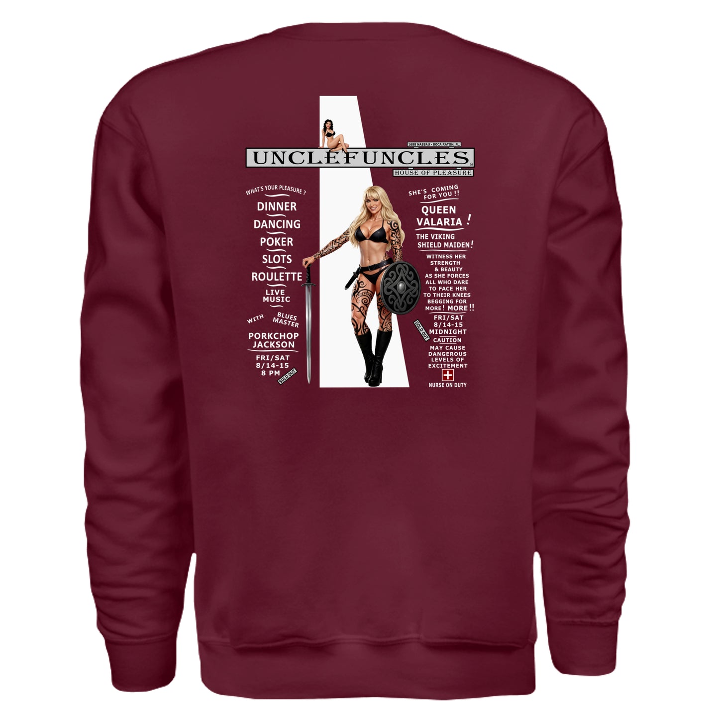 MAROON - G180 - BACK