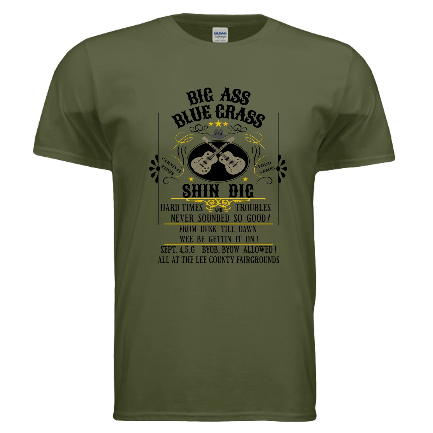 MILITARY GREEN - G640 - FRONT