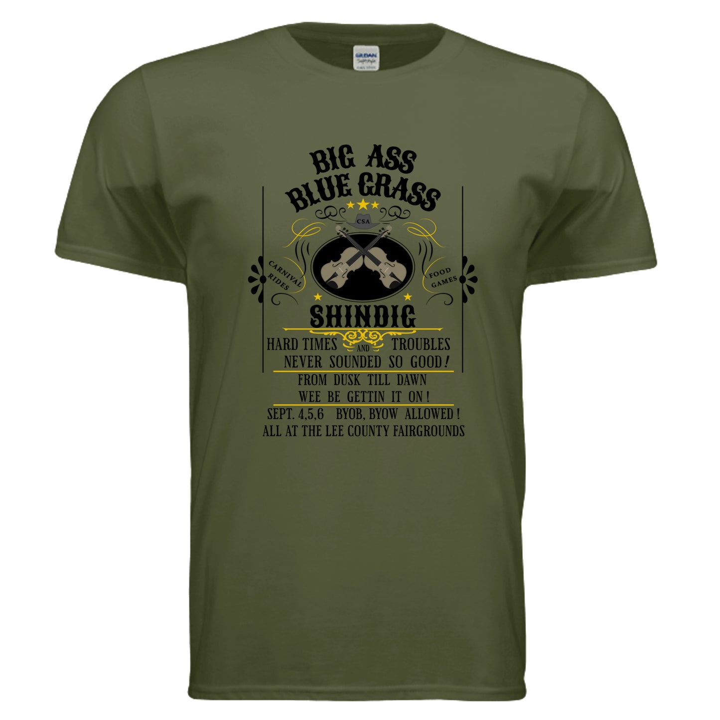 MILITARY GREEN - G640 - FRONT