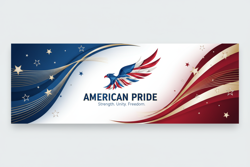 Patriotic Theme Banner